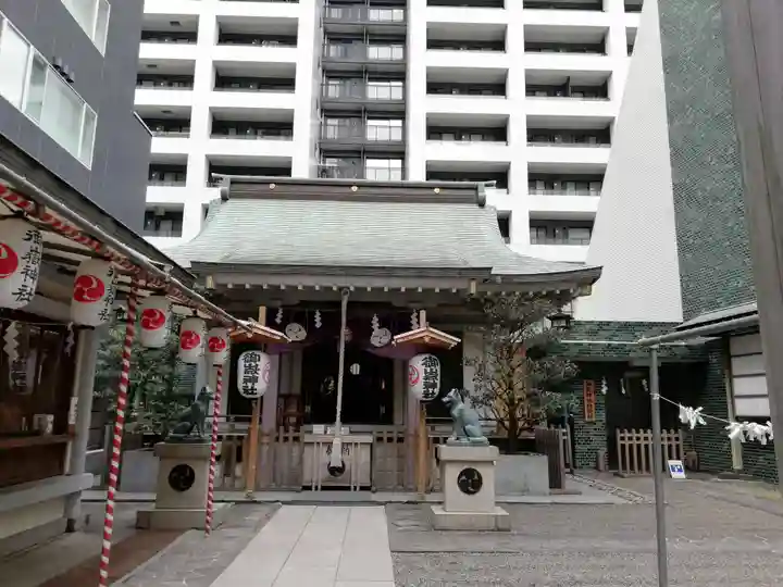 宮益御嶽神社の本殿・本堂