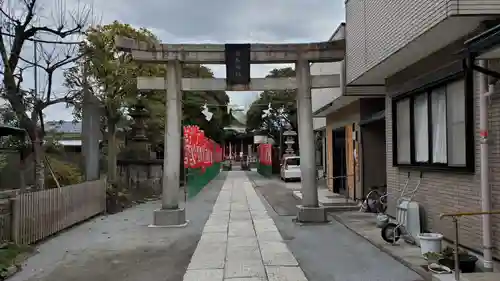 大森貴舩神社の鳥居