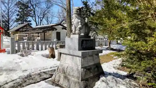 永山神社の狛犬