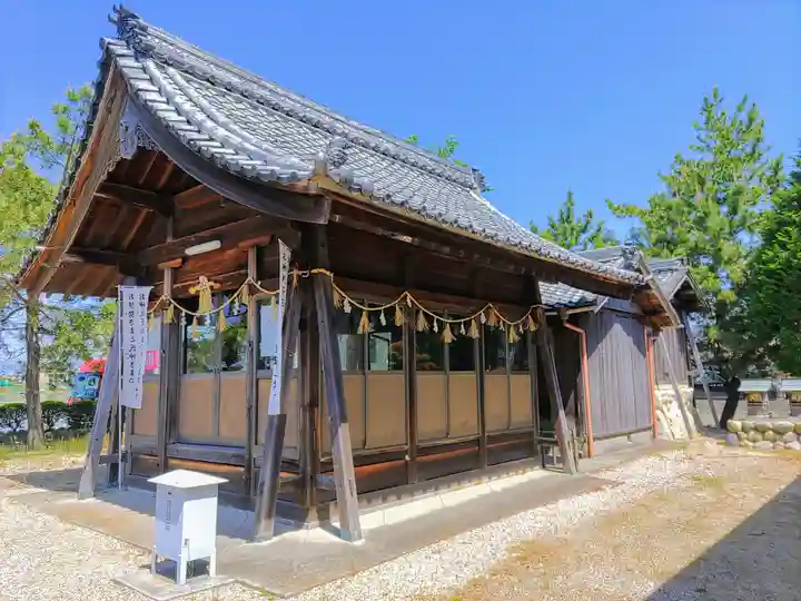 八劔社(竹田)の本殿・本堂