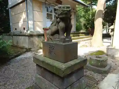 姉埼神社の狛犬