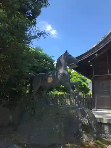 富山縣護國神社の像