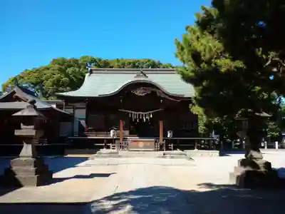 葛飾八幡宮の本殿・本堂