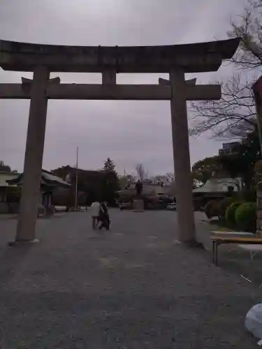 豊國神社の鳥居