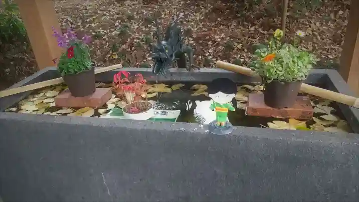 下野 星宮神社の手水舎