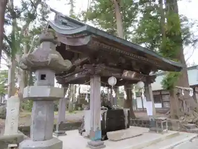 小室浅間神社の手水舎