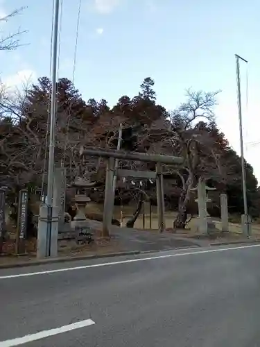 鹿島大神宮の鳥居