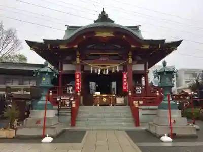 羽田神社の本殿・本堂