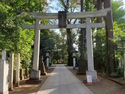 荻窪八幡神社の鳥居