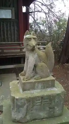 葵稲荷神社の狛犬