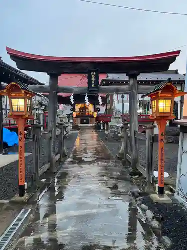 大鏑神社の鳥居