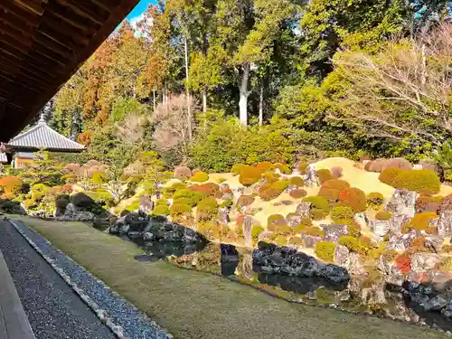 龍潭寺の庭園