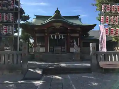 長浦神社の本殿・本堂
