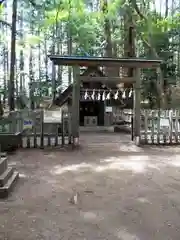 宝登山神社奥宮の鳥居