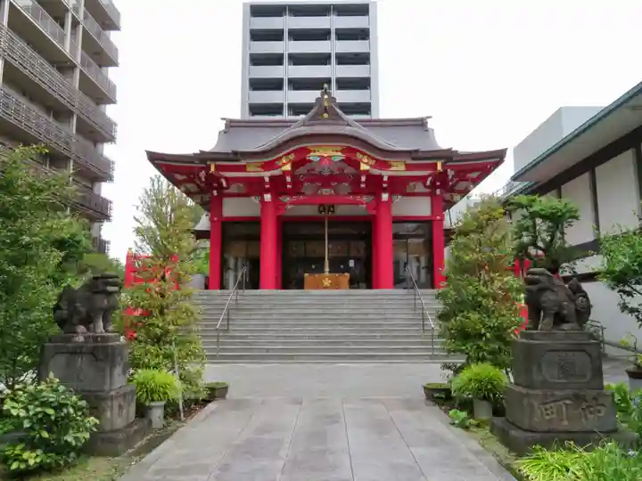 成子天神社の本殿・本堂