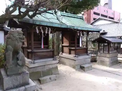 菅大臣神社の末社・摂社