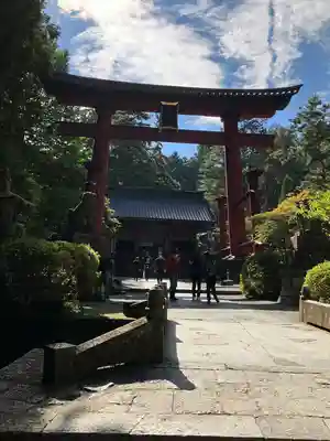 北口本宮冨士浅間神社の鳥居