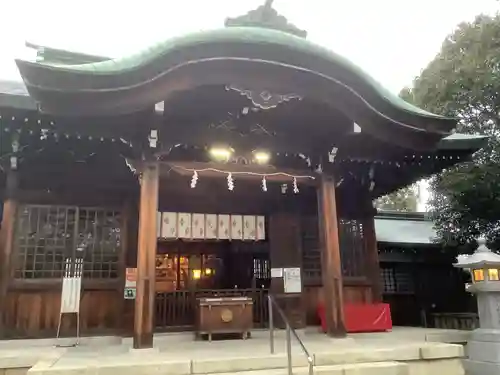 溝旗神社（肇國神社）の本殿