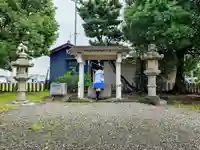 古政神社の手水舎