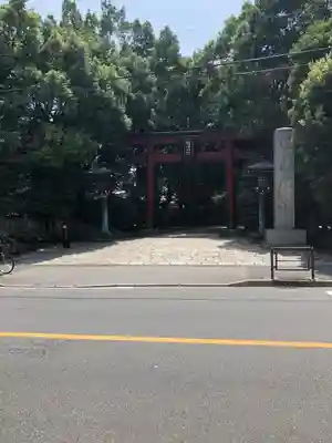 根津神社の周辺
