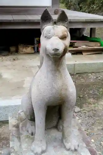 祓ケ崎稲荷神社の狛犬