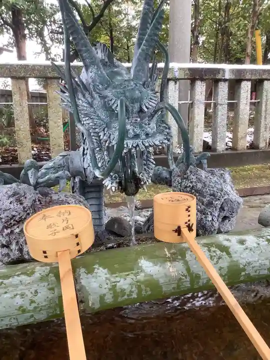 酒見神社の手水舎