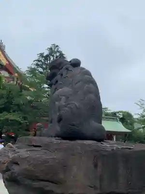 浅草神社の狛犬