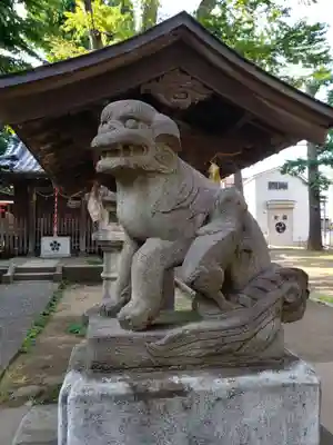 打越天神北野神社の狛犬