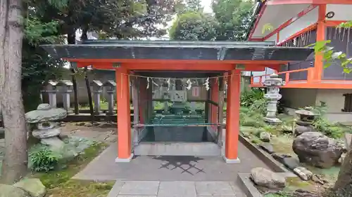 くまくま神社(導きの社 熊野町熊野神社)の手水舎