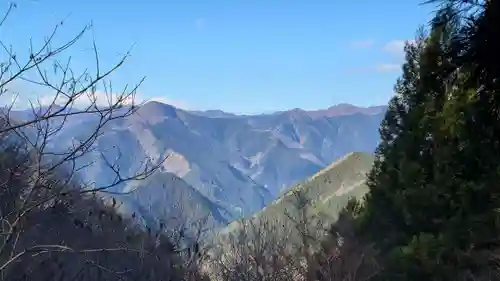 武蔵御嶽神社の景色