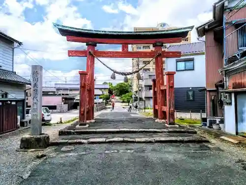 伊賀八幡宮の鳥居