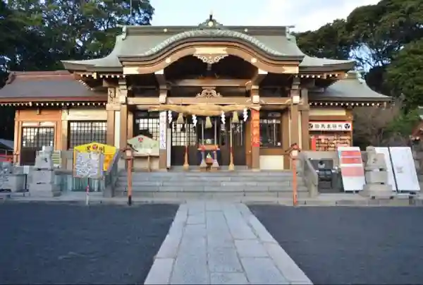 到津八幡神社の本殿・本堂