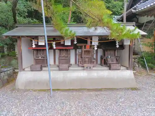 山口八幡社の末社・摂社