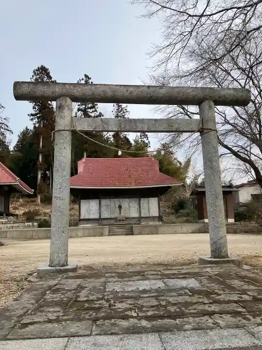 芦沼高龗神社(芦沼703)の鳥居