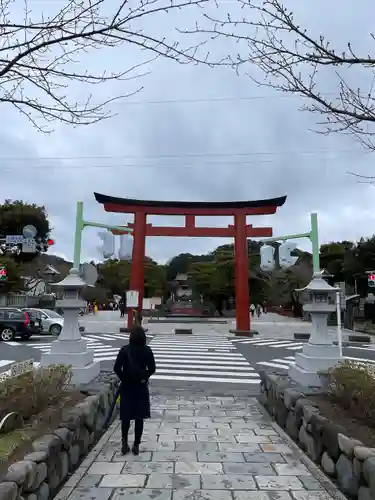 鶴岡八幡宮の鳥居