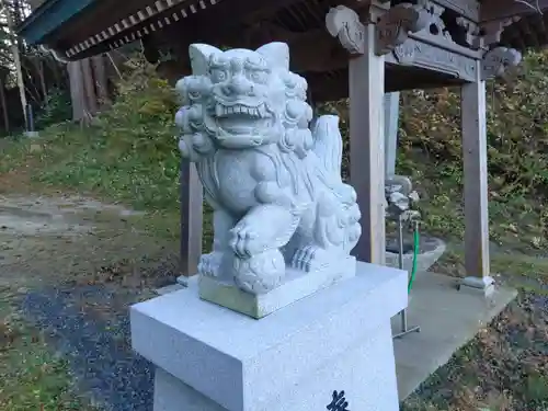 荒神社の狛犬