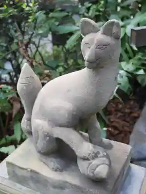 水天宮平沼神社の狛犬