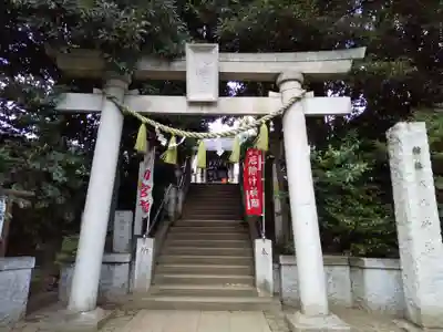 千束八幡神社の鳥居