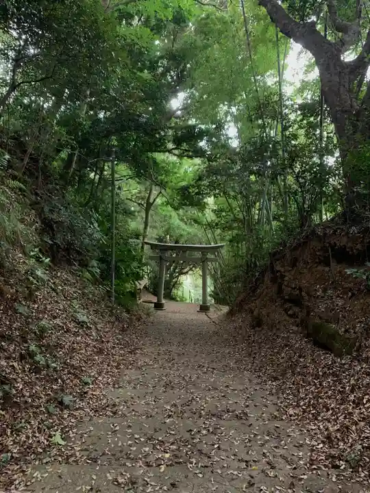 秋葉神社の鳥居