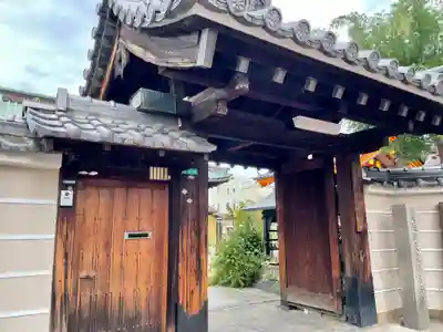 長宝寺の山門・神門