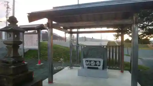 北光八幡神社の手水舎