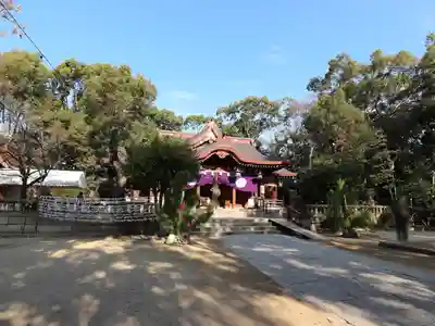 敏馬神社の本殿・本堂