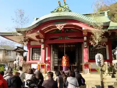 市谷亀岡八幡宮の本殿・本堂
