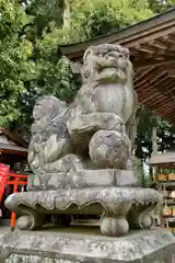 鏡石鹿嶋神社の狛犬