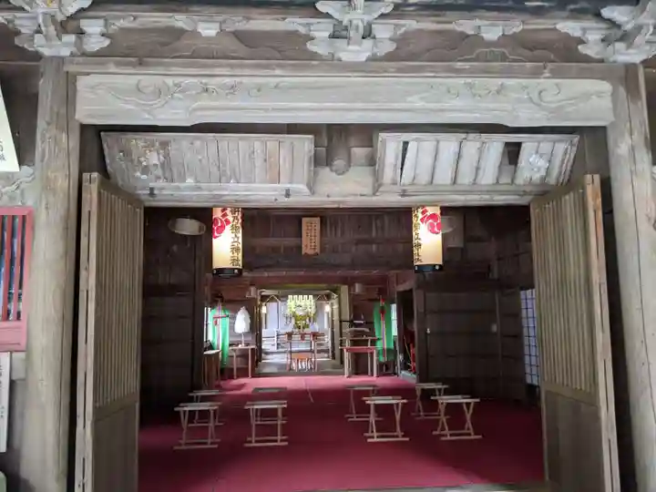 曽許乃御立神社の本殿・本堂