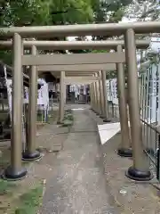 白金龍王社の鳥居