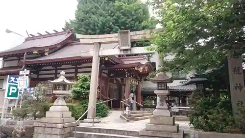 白龍神社の鳥居