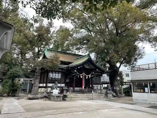 八阪神社の本殿