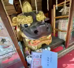 波除神社（波除稲荷神社）の狛犬