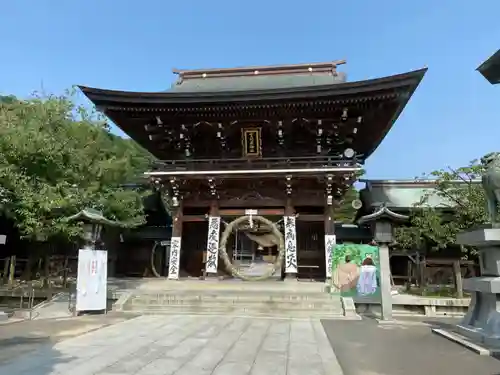 宮地嶽神社の山門・神門